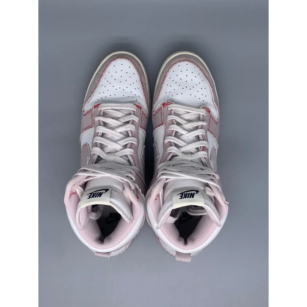 Nike Dunk High‎ 1985 Pink Denim DQ8799-100 Men's Sz 8